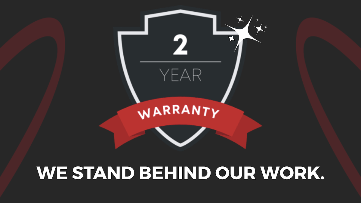 2 Year Warranty